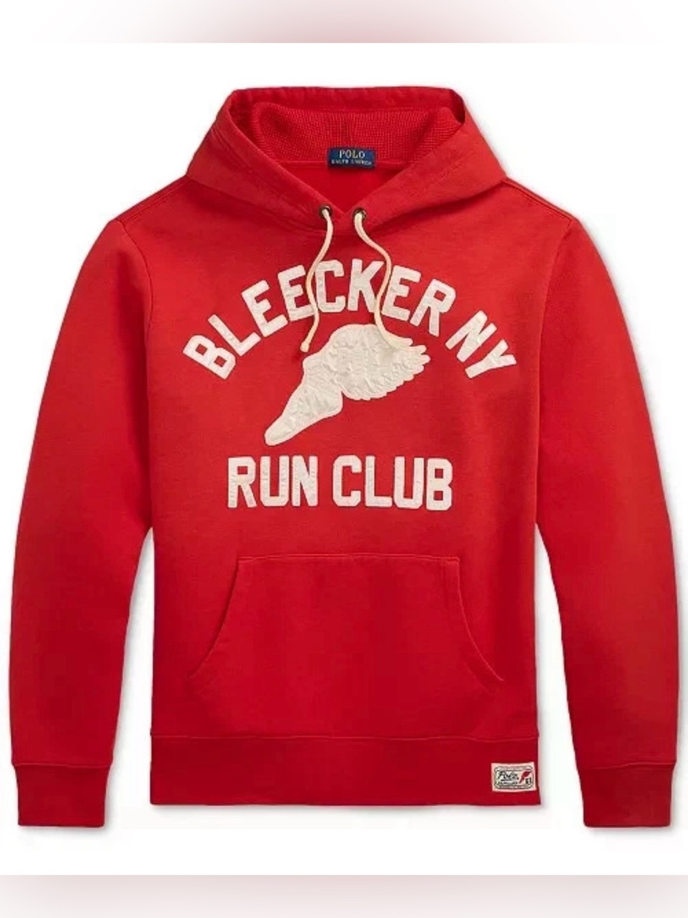 Polo Ralph Lauren Sz XXL Bleecker NY Run Club P-Wing NYC Fleece Hoodie Sweater